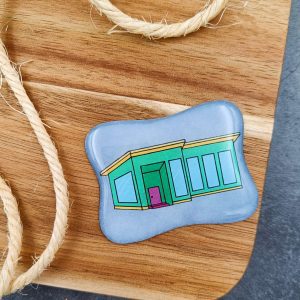 MiniPom magneetti, Omakotitalo, moderni