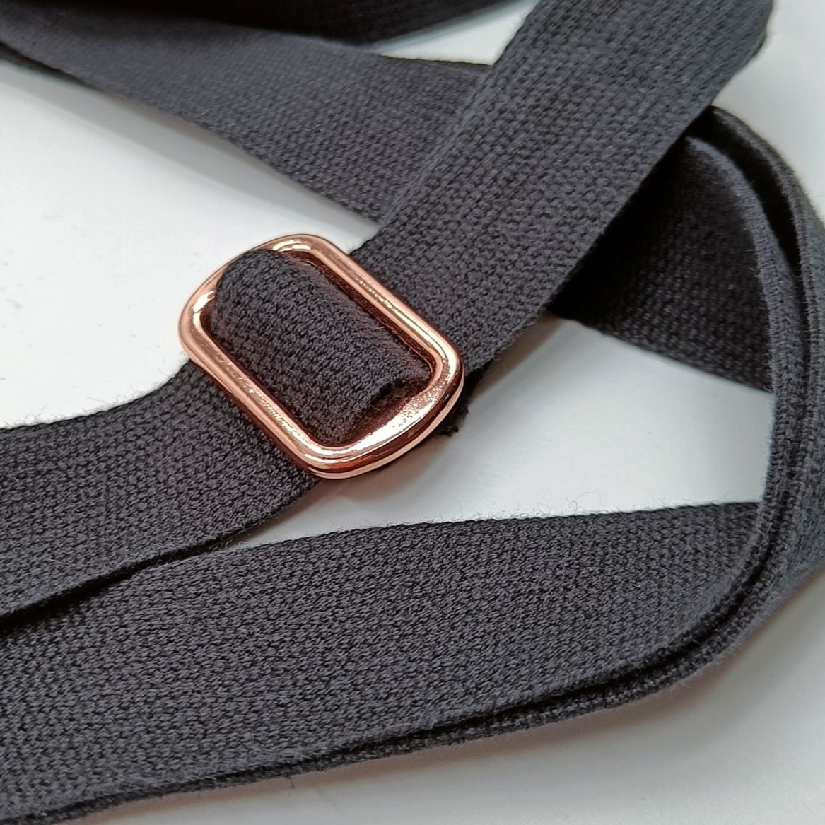 Hohde kangaslaukku, Höyhen, pinkki - Image 4