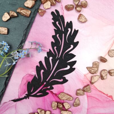 NormiPilke magneetti, Höyhen, Kimaltava - Kimaltava musta