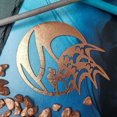 NormiPilke magneetti, Lepakko ja kuu, Teksturoitu