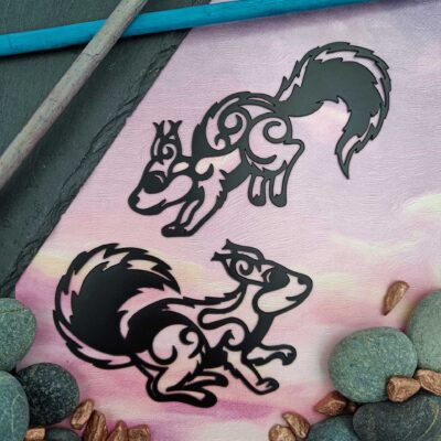 Pilke magneettisetti, Oravat 2 kpl, Matta