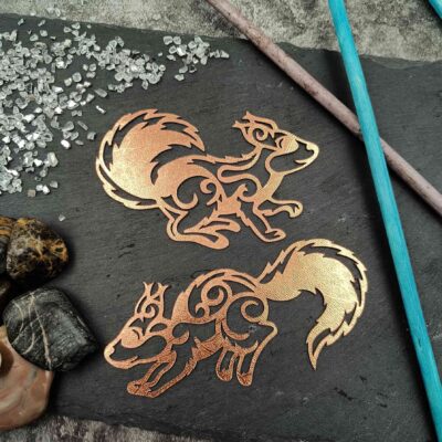 Pilke magneettisetti, Oravat 2 kpl, Teksturoitu