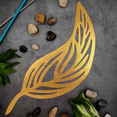 JättiPilke magneetti, Pajun lehti, Teksturoitu