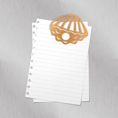 PikkuPilke magneetti, Simpukka, Kimaltava