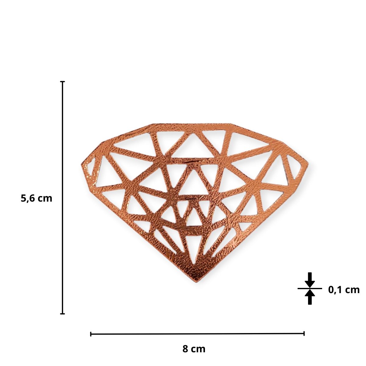 PikkuPilke magneetti, Timantti, Teksturoitu 3 PikkuPilke magneetti, Timantti, Teksturoitu - Image 3