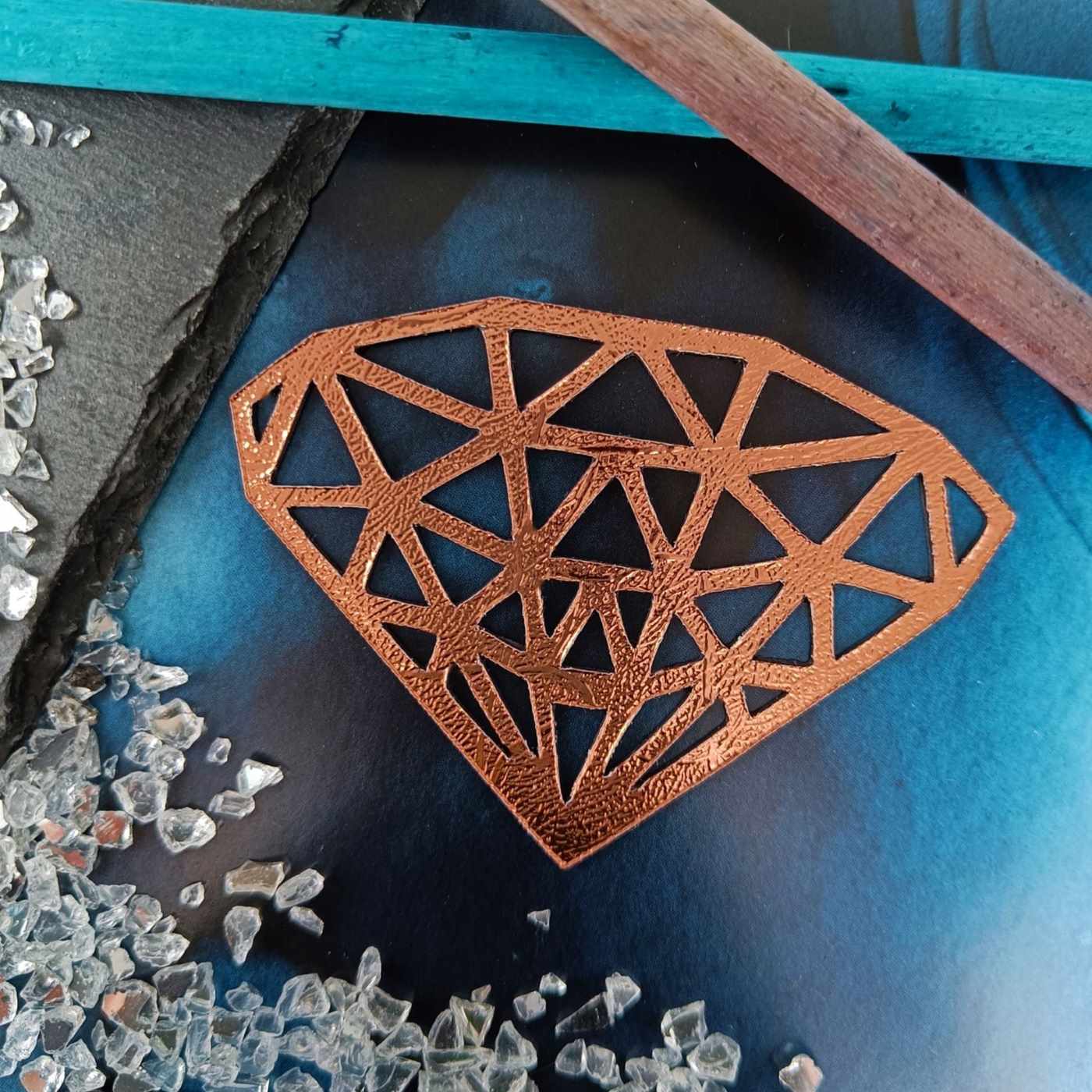 PikkuPilke magneetti, Timantti, Teksturoitu