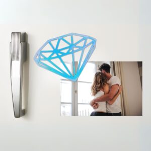 NormiPilke magneetti, Timantti, Holografinen