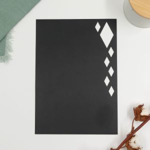 Liitutaulu jääkaapinoveen, Salmiakki