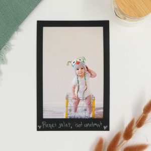 Pilke magneettinen valokuvakehys liitutaulupinnalla 10x15 kuvalle