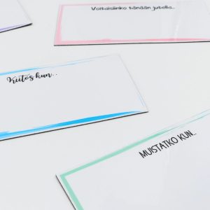 Haave valkotaulu Pariskuntakortit magneetti 176277 857 eri vareja 3