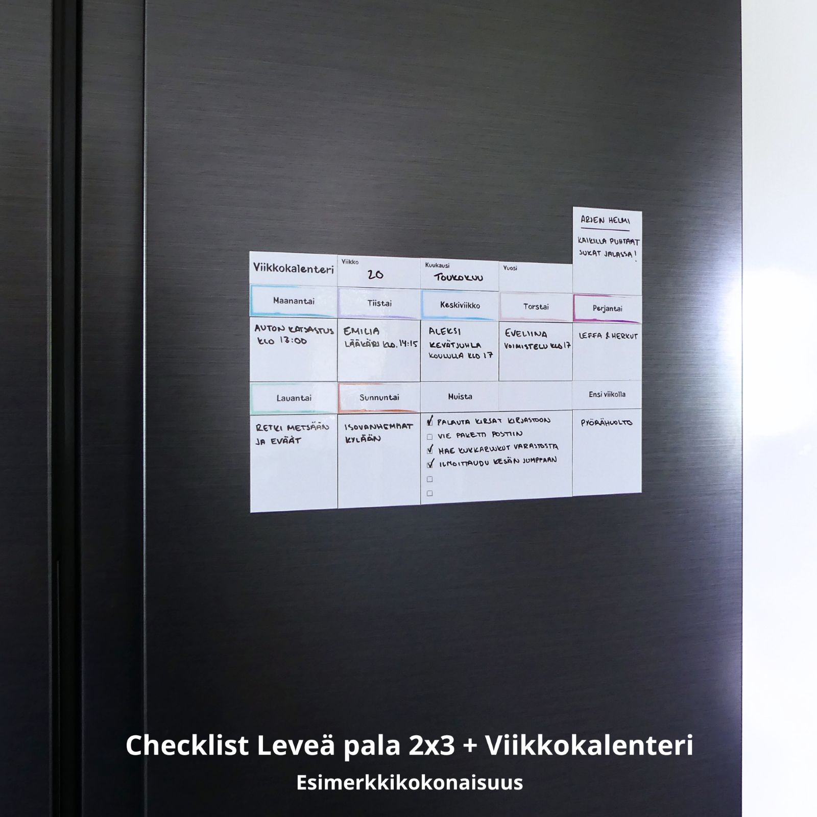 MiXit™ Checklist Leveä pala 2x3 1kpl 7 MiXit™ Checklist Leveä pala 2x3 1kpl - Image 7