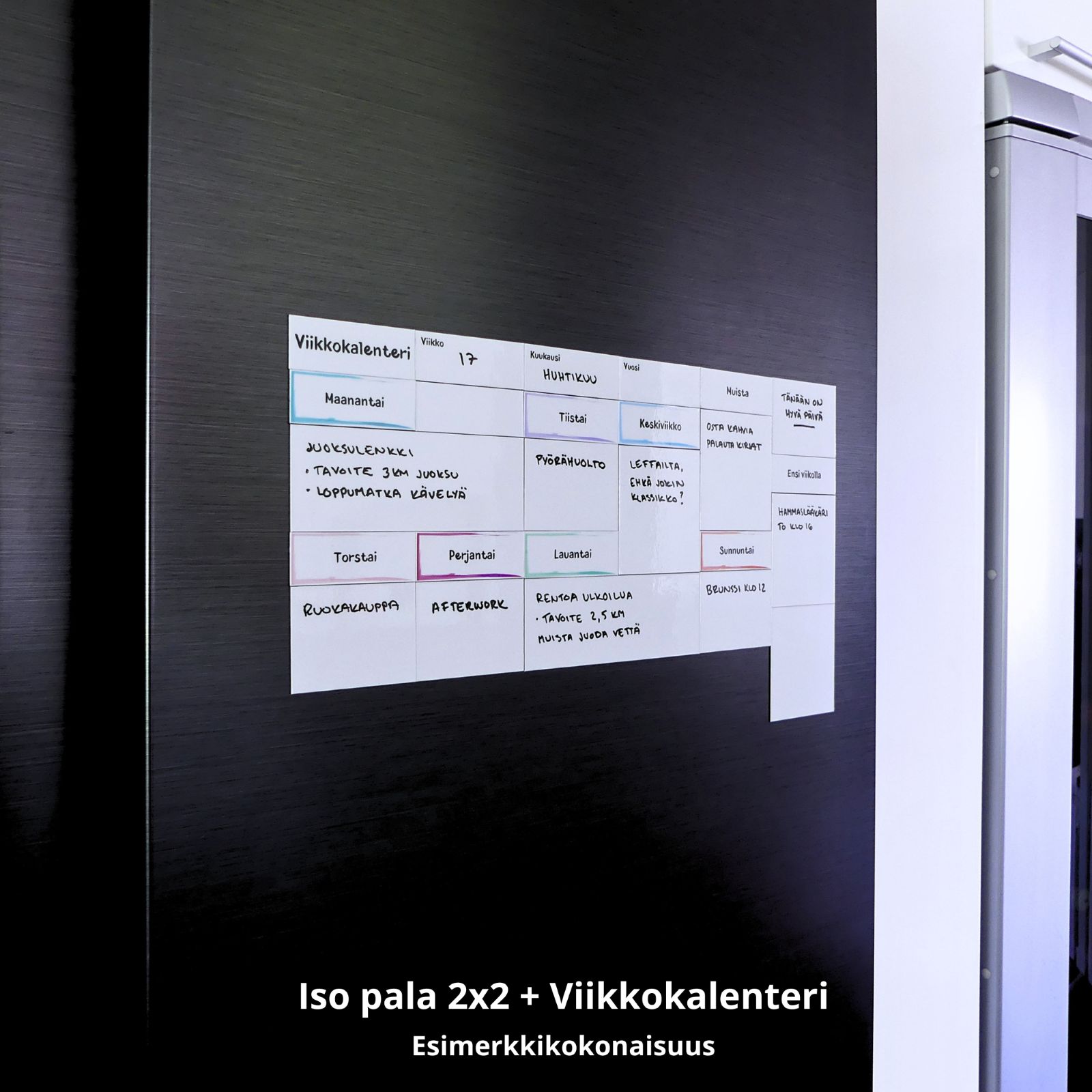 8 MiXit Iso pala 2x2 2 kpl 236307-2311 ja Viikkokalenteri