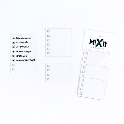 MiXit™ Checklist Lajitelma 3 kpl