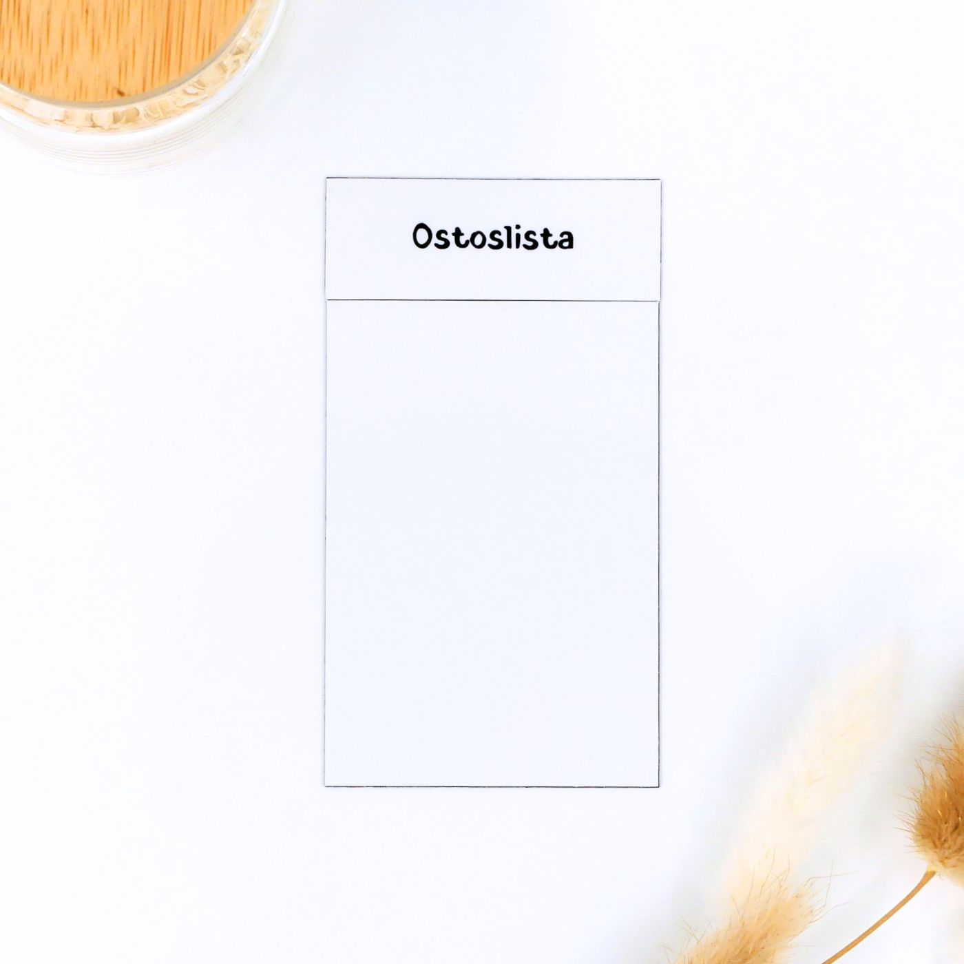 MiXit™ Otsikko ja lisäpala -setti - Ostoslista